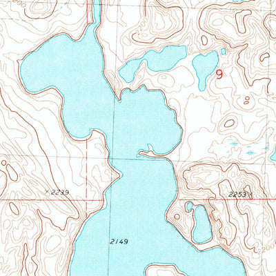 United States Geological Survey Palermo NW, ND (1981, 24000-Scale) digital map