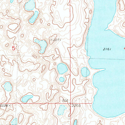 United States Geological Survey Palermo NW, ND (1981, 24000-Scale) digital map