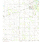 United States Geological Survey Palestine, AR (1984, 24000-Scale) digital map