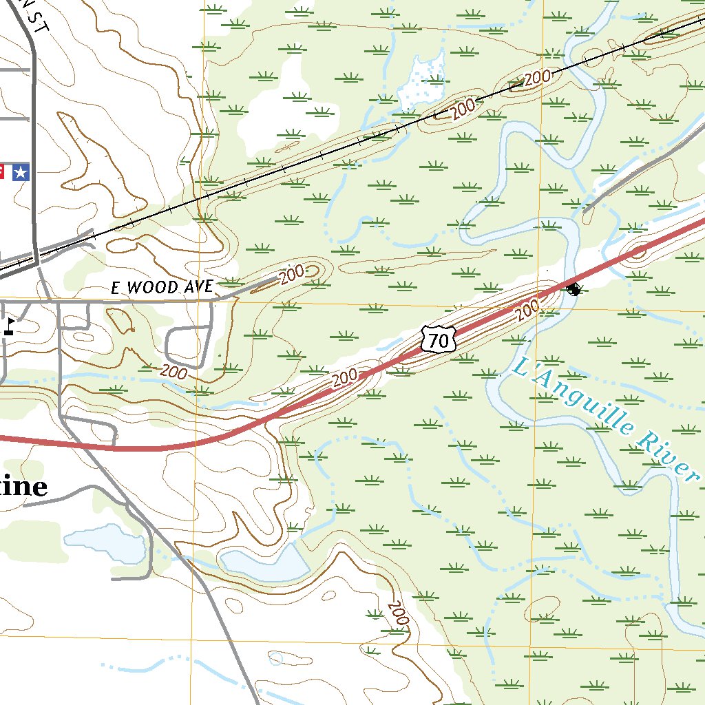 Palestine, AR (2020, 24000-Scale) Map by United States Geological ...