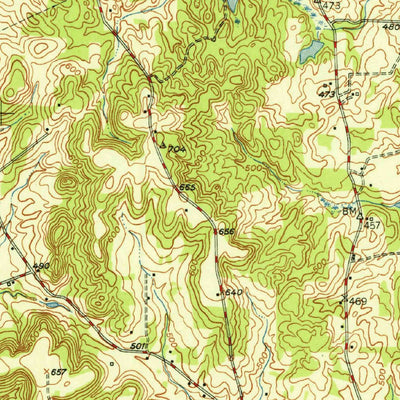 United States Geological Survey Palestine, TX (1950, 62500-Scale) digital map