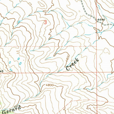 United States Geological Survey Palisade Butte, MT (1979, 24000-Scale) digital map
