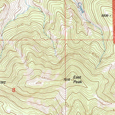 United States Geological Survey Palisade Butte, MT (1995, 24000-Scale) digital map