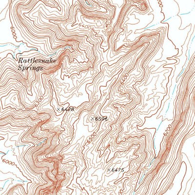 United States Geological Survey Palisade Mesa, NV (1967, 24000-Scale) digital map
