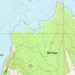 United States Geological Survey Palisades Dam, ID (1966, 24000-Scale) digital map