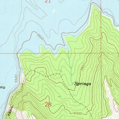 United States Geological Survey Palisades Dam, ID (1966, 24000-Scale) digital map