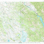United States Geological Survey Palisades, ID-WY (1986, 100000-Scale) digital map
