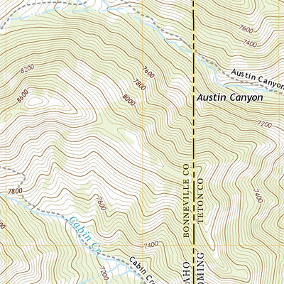United States Geological Survey Palisades Peak, ID (2020, 24000-Scale) digital map