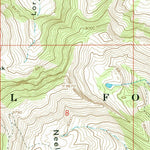 United States Geological Survey Palisades Peak, ID-WY (1966, 24000-Scale) digital map