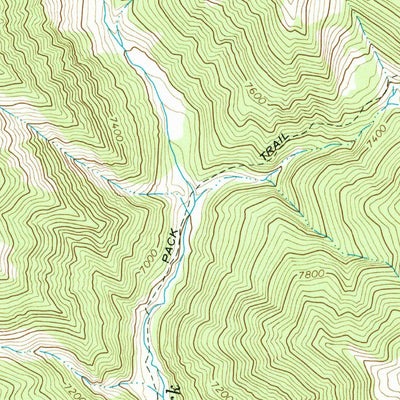 United States Geological Survey Palisades Peak, ID-WY (1966, 24000-Scale) digital map