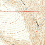 United States Geological Survey Palisades, WA (1966, 24000-Scale) digital map