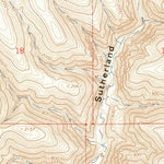 United States Geological Survey Palisades, WA (1966, 24000-Scale) digital map