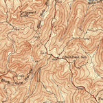 United States Geological Survey Pall Mall, TN-KY (1934, 62500-Scale) digital map