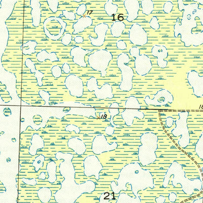 United States Geological Survey Palm Beach Farms, FL (1949, 24000-Scale) digital map