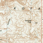 United States Geological Survey Palm Canyon, AZ (1990, 24000-Scale) digital map