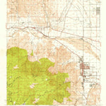 United States Geological Survey Palm Springs, CA (1940, 62500-Scale) digital map