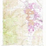 United States Geological Survey Palm Springs, CA (1957, 24000-Scale) digital map