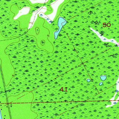 United States Geological Survey Palm Valley, FL (1952, 24000-Scale) digital map