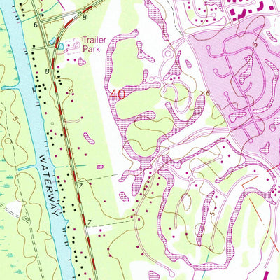 United States Geological Survey Palm Valley, FL (1964, 24000-Scale) digital map