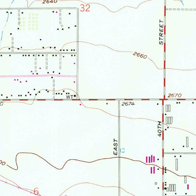 United States Geological Survey Palmdale, CA (1958, 24000-Scale) digital map