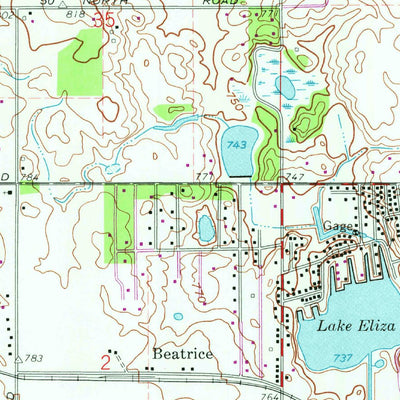 United States Geological Survey Palmer, IN (1962, 24000-Scale) digital map