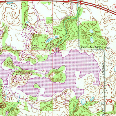 United States Geological Survey Palmer, IN (1962, 24000-Scale) digital map
