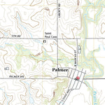 United States Geological Survey Palmer, KS (2022, 24000-Scale) digital map