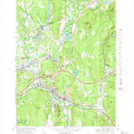 United States Geological Survey Palmer, MA (1969, 25000-Scale) digital map
