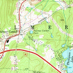 United States Geological Survey Palmer, MA (1969, 25000-Scale) digital map