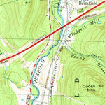 United States Geological Survey Palmer, MA (1969, 25000-Scale) digital map