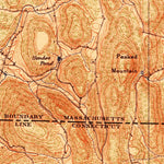United States Geological Survey Palmer, MA-CT (1919, 62500-Scale) digital map