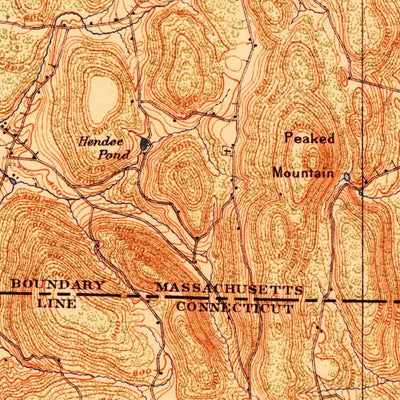 United States Geological Survey Palmer, MA-CT (1919, 62500-Scale) digital map