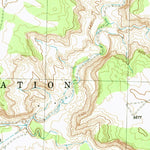 United States Geological Survey Palmer Mesa, NM-CO (1983, 24000-Scale) digital map