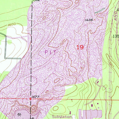 United States Geological Survey Palmer, MI (1952, 24000-Scale) digital map