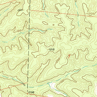 United States Geological Survey Palmer, MO (1958, 24000-Scale) digital map