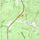 United States Geological Survey Palmer, TN (1947, 24000-Scale) digital map