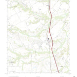 United States Geological Survey Palmer, TX (2022, 24000-Scale) digital map