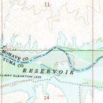 United States Geological Survey Palmerita Ranch, AZ (1967, 24000-Scale) digital map