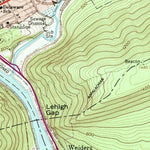 United States Geological Survey Palmerton, PA (1960, 24000-Scale) digital map