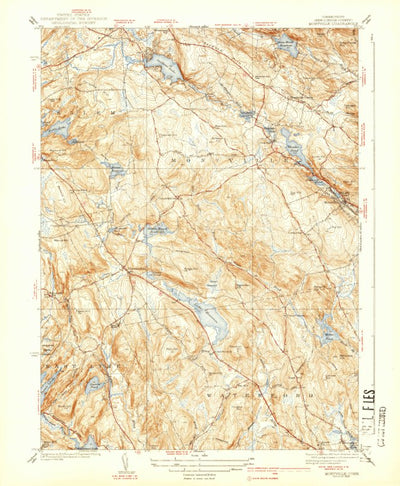 United States Geological Survey Palmertown, CT (1939, 31680-Scale) digital map