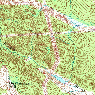 United States Geological Survey Palmertown, CT (1958, 24000-Scale) digital map
