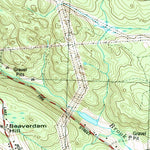 United States Geological Survey Palmertown, CT (1983, 24000-Scale) digital map