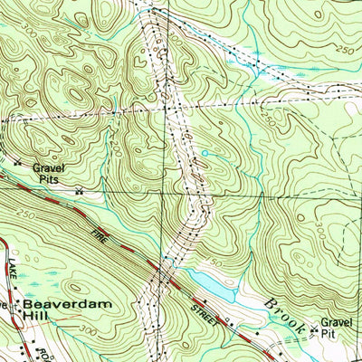 United States Geological Survey Palmertown, CT (1983, 24000-Scale) digital map