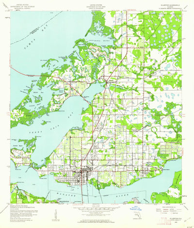 United States Geological Survey Palmetto, FL (1944, 24000-Scale) digital map