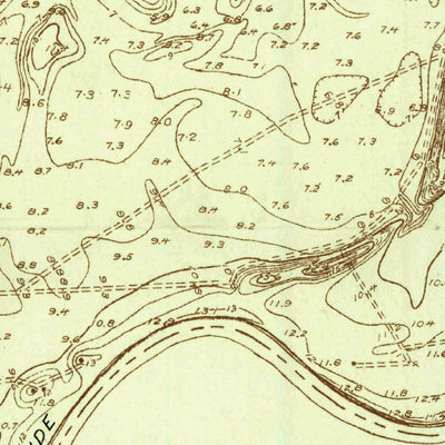 United States Geological Survey Palmito Hill, TX (1929, 24000-Scale) digital map