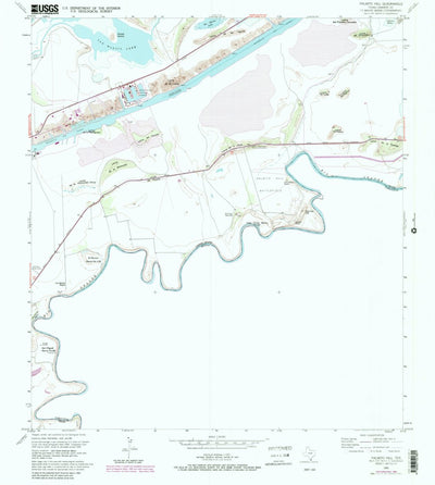 United States Geological Survey Palmito Hill, TX (1955, 24000-Scale) digital map