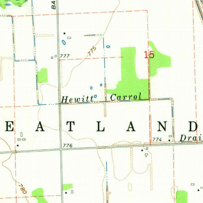 United States Geological Survey Palms, MI (1963, 24000-Scale) digital map