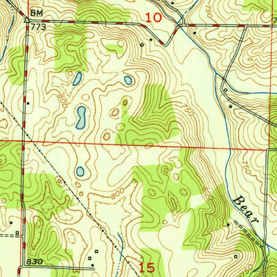 United States Geological Survey Palmyra, IN (1950, 24000-Scale) digital map