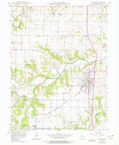 United States Geological Survey Palmyra, MO (1949, 24000-Scale) digital map