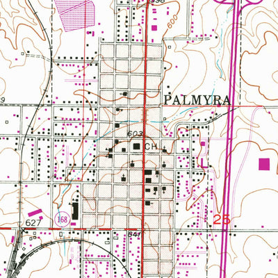 United States Geological Survey Palmyra, MO (1949, 24000-Scale) digital map